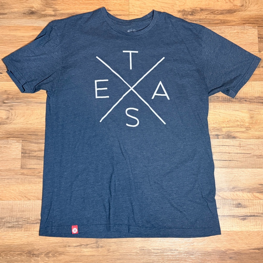 Men's Blue Graphic Tee